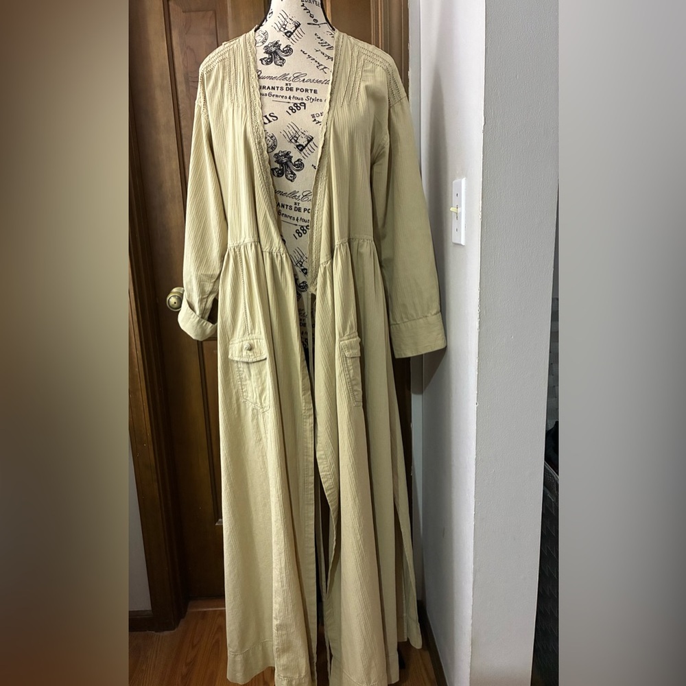 Free people Wrap Maxi Dress in tan - Picture 4 of 15